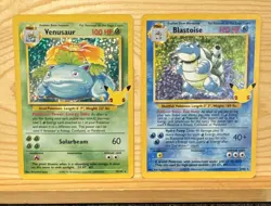 Venusaur #15/102 - Blastoise #2/102 Celebrations Series - Pokemon TCG #7 - Image 1