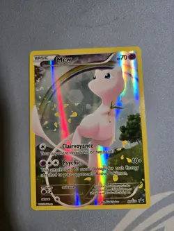 Pokemon Mew TCG XY110 Holo Black Star Promo Full Art 2016 NM - Image 1