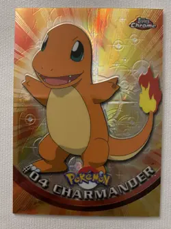 Charmander- Topps Pokemon Spectra Chrome #04 - Image 1