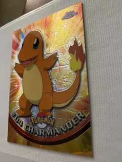 Charmander- Topps Pokemon Spectra Chrome #04 - Image 3