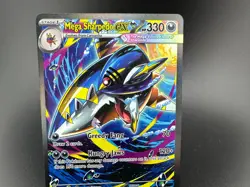 Pokemon TCG Mega Sharpedo EX 127/094 Special Illustration SIR Phantasmal Flames - Image 2
