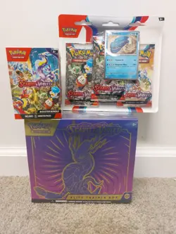 Pokemon TCG Scarlet and Violet ETB, Booster Bundle, Blister - Factory Sealed - Image 1