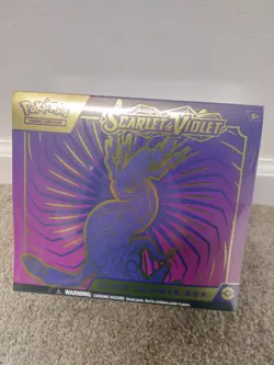Pokemon TCG Scarlet and Violet ETB, Booster Bundle, Blister - Factory Sealed - Image 2