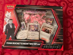 Pokemon TCG: Team Rocket’s Mewtwo ex Box | NEW & SEALED ??? - Image 1