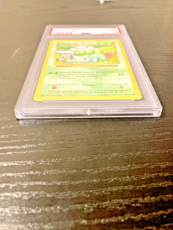 PSA 9 Mint Shadowless Bulbasaur 1999 Pokemon TCG #44 - Image 3