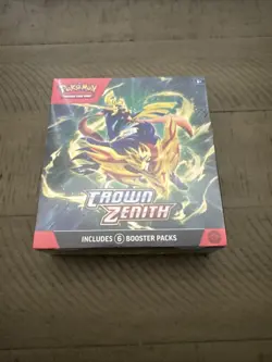 Pokemon TCG Crown Zenith Booster Bundle - 6 Pack 820650858963 - Image 1