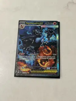 Mega Charizard X EX SIR 125/094 - Pokemon TCG Phantasmal Flames - NM/Pack Fresh - Image 1