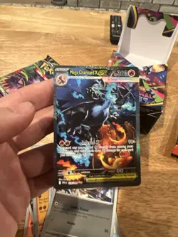 Mega Charizard X EX SIR 125/094 - Pokemon TCG Phantasmal Flames - NM/Pack Fresh - Image 2
