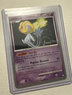 Pokemon TCG - Uxie 43/146 2009 Championships - Rare - Light Play - Image 1