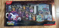 Pokemon TCG PALDEAN FATES Great Tusk Iron Treads Ex Premium Collection ? NEW - Image 2