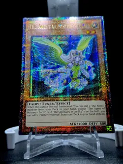 The Agent of Mystery - Earth (Quarter Century Secret Rare) RA04-EN146 Quarter... - Image 2