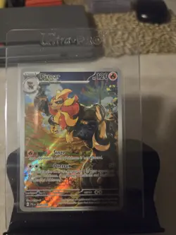 Pokemon Pyroar TCG Illustration Rare Holo Card 200/193 Sv02: Paldea Evolved - Image 1