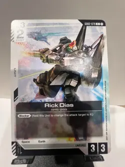 Rick Dias - GD02-079 - NM - Gundam TCG Card Game - Image 1
