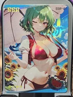 Femme Fatale Card Goddess Story Anime Waifu SSR SSR-07 Yuuka Kazami - Image 1