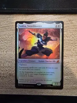 MTG - Sokka, Swordmaster - FOIL Mythic #83 - Avatar: The Last Airbender NM - Image 1