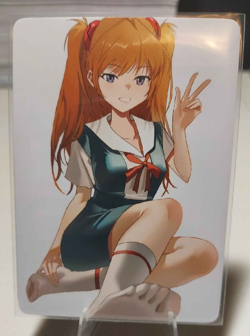 Asuka Evangelion Anime Waifu Card Doujin ACG Goddess - Image 1