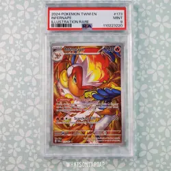 Pokemon Card Infernape 173/167 Secret Rare Scarlet Violet Twilight Masquerade - Image 1