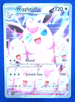 Wigglytuff 105/094 ME02: Phantasmal Flames NM Pokemon Card TCG - Image 1