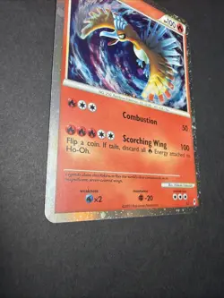 Pokemon Ho-Oh Call of Legends SL5 Shiny Holo Rare Card Nm - Image 4