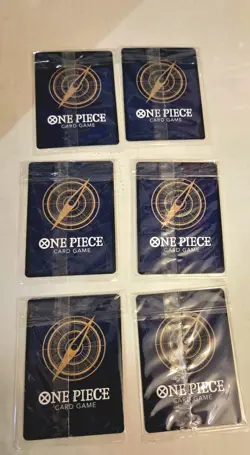 One Piece Illustration Box (6) Promo Cards Sealed and New! See Pics! - Image 2