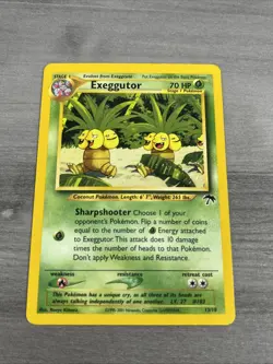 Pokemon Card - Exeggutor Southern Islands 13/18 Promo - Image 1
