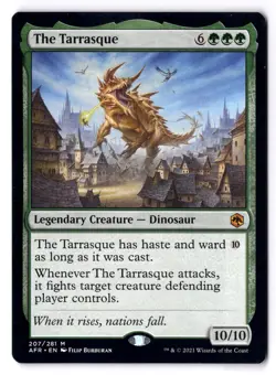 The Tarrasque NM* Adventures In Forgotten Realms ENGLISH 207/281 mtg -UnltdCards - Image 1