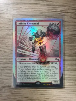 Infinity Elemental (Foil)- Unstable- Near Mint- Never Used - Image 1