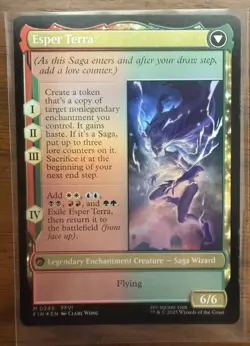 FOIL Terra, Magical Adept Esper Terra - FINAL FANTASY FF6 FFVI MTG Mythic 0245 - Image 2