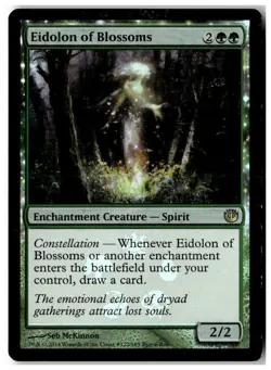 MTG Foil Eidolon of Blossoms - Buy-A-Box Promos Moderately Played English - Image 1