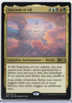 1x Sanctum of All - Core Set 2021 - Near Mint - Image 1