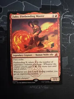 Zuko, Firebending Master - TLE 0127 - NM - MTG Magic - Image 1