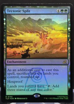 Tectonic Split #144 Avatar: The Last Airbender Foil Rare - Image 1