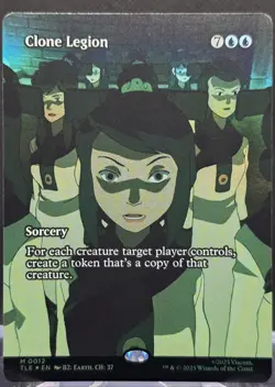 Clone Legion #12 Avatar: The Last Airbender Borderless Foil Mythic - Image 1