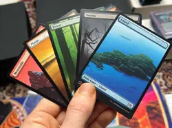 5x Full Art Basic Land • Pack Fresh • Double Masters • Mtg (2113) - Image 1
