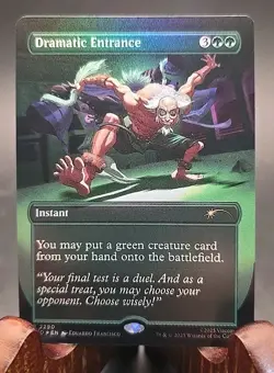 Dramatic Entrance Avatar: The Last Airbender Secret Lair MTG Rainbow Foil NM - Image 1
