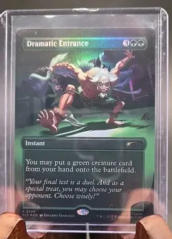 Dramatic Entrance Avatar: The Last Airbender Secret Lair MTG Rainbow Foil NM - Image 3