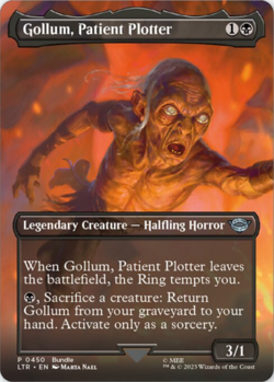 MTG The One Ring Mural LTR NM M 451 Samwise 449 Frodo 448 Gollum 450 LOTR Magic - Image 3