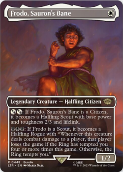 MTG The One Ring Mural LTR NM M 451 Samwise 449 Frodo 448 Gollum 450 LOTR Magic - Image 4