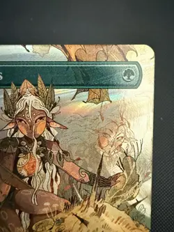 MTG Secret Lair Encyclopedia of Magic 0039 Llanowar Elves Halo Foil Chase - Image 3