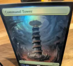 Command Tower Foil Commander Promo Land 0002 Magic the Gathering MTG Textless - Image 3