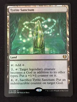 1x MTG Tyrite Sanctum (Foil) - Kaldheim (KHM) #272 - Magic - Image 1