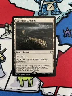 Scavenger Grounds x1 Mtg Commander: Outlaws of Thunder Junction - Image 1