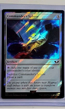 MTG Magic The Gathering Warhammer 40K 40000 Surge Foil #235 Commanders Sphere - Image 1