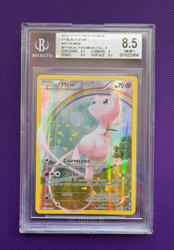 BGS 8.5 Pokemon Mew XY110 Promo Graded Mythical Black Star - Image 1