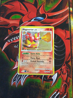 Magmortar - 31/132 - Cosmos Holo - Secret Rare Pokemon TCG HP - Image 1