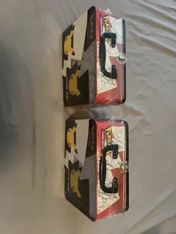 2 Pokemon TCG Celebrations Treasure Chest Tin Lunch Box LOT OF 2 Factory Sealed - Image 4
