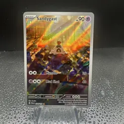 Pokemon TCG: Sandygast 214/193 - SV: Paldea Evolved - Illustration Rare NM - Image 1