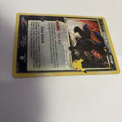 2021 Pokemon TCG Umbreon Celebrations: Classic Collection 17/17 Holo Ultra Rare - Image 2