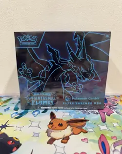 Pokemon Phantasmal Flames Pokemon Center Elite Trainer Box ETB Sealed - Image 1