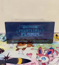 Pokemon Phantasmal Flames Pokemon Center Elite Trainer Box ETB Sealed - Image 5